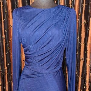 NWT “ See The Shades” Women Purplish Blue party Dress/ Sz PM